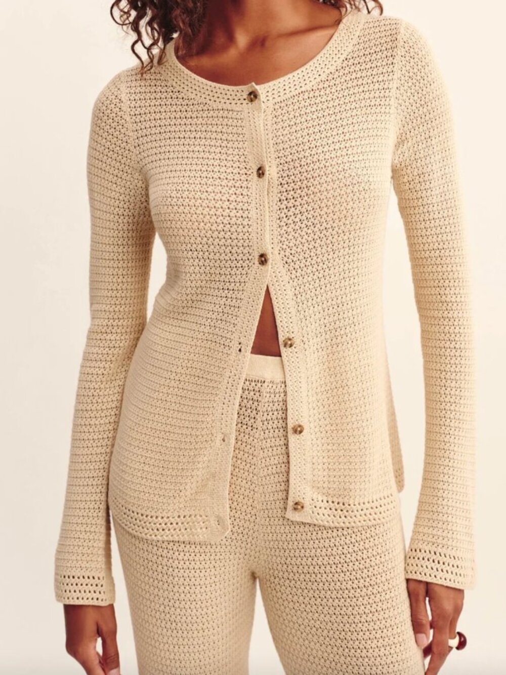 Posse Lennon Cardigan - Beige XS